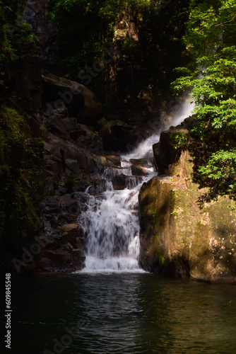 waterfall in the forest.waterfall in Namtok Phlio National Park  Chanthaburi  Thailand