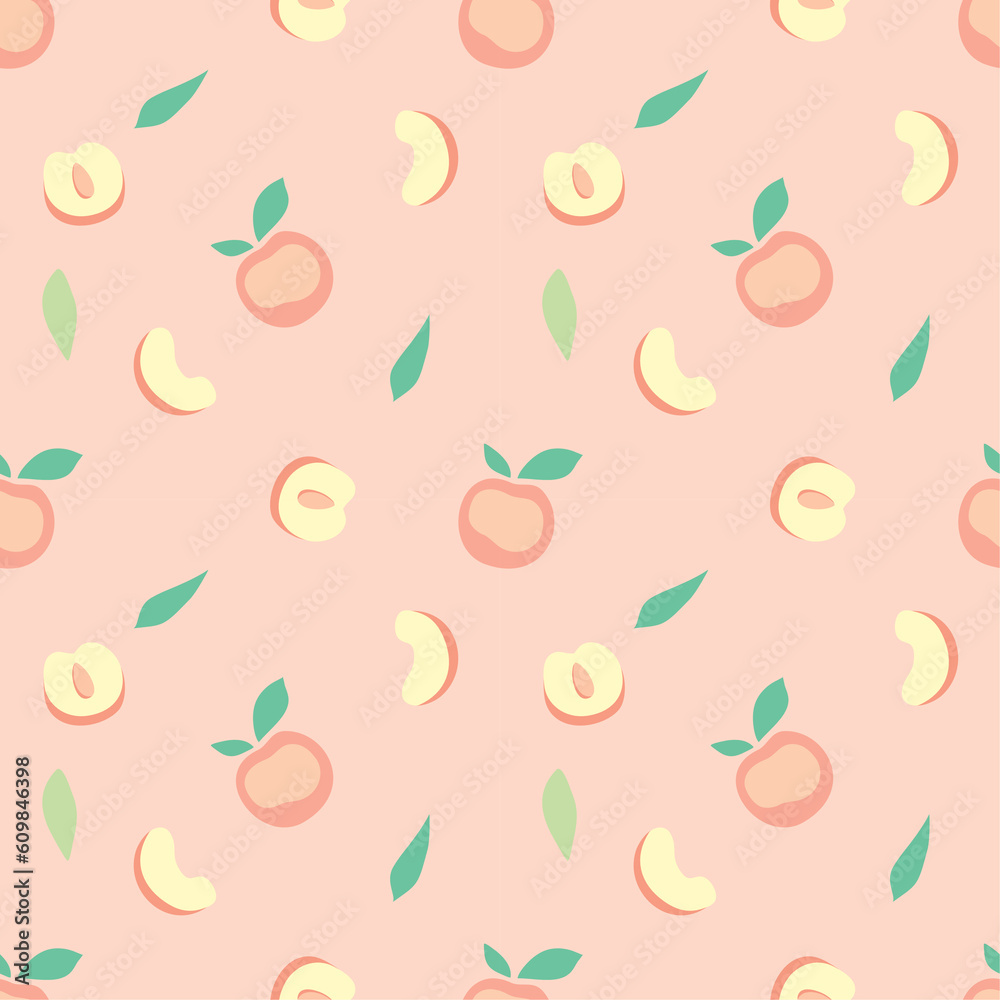 peach seamless background peach seamless background