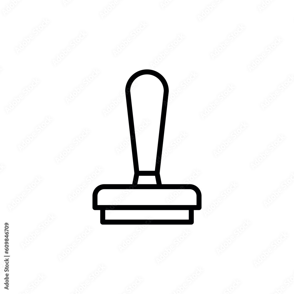 Rubber Stamp Icon Vector Template Rubber Stamp Icon Vector Template