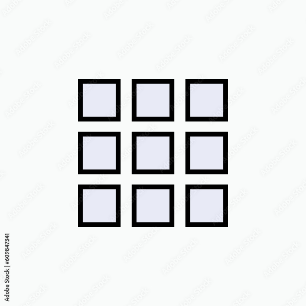 Application Icon. Apps on Smartphone - Vector Logo Template. Application Icon. Apps on Smartphone - Vector Logo Template.