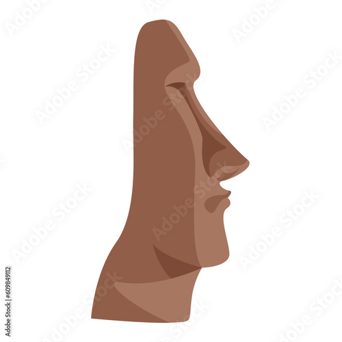 stone idol of easter island