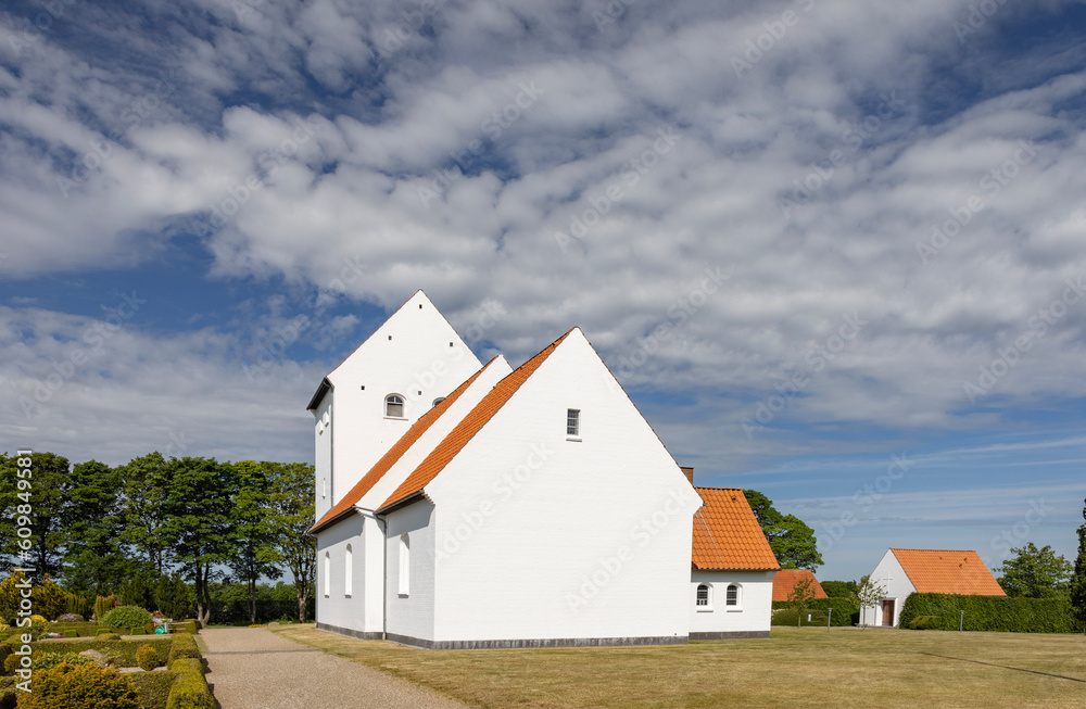 Hampen Church - Hampen Parish is a parish in Ikast-Brande Provsti (Viborg Diocese). Denmark
