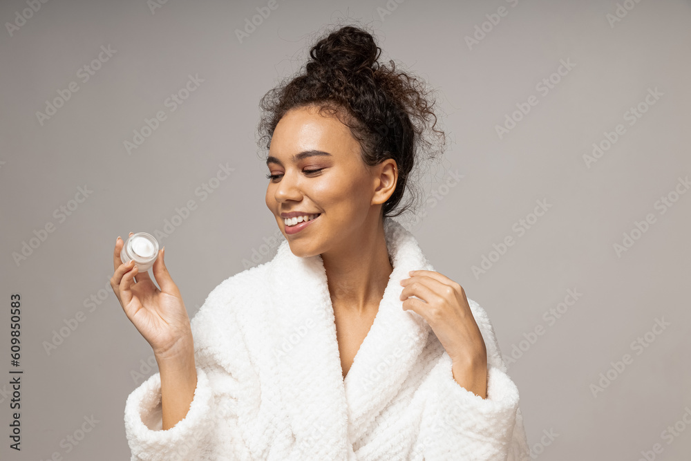 Beauty concept, skin and face care procedures concept with young beautiful woman Beauty concept, skin and face care procedures concept with young beautiful woman