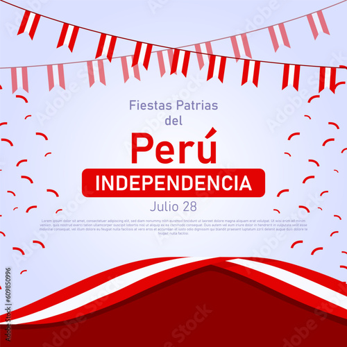 Peru Day, also known as Fiestas Patrias, is a celebration observed in Peru to commemorate the country's independence.