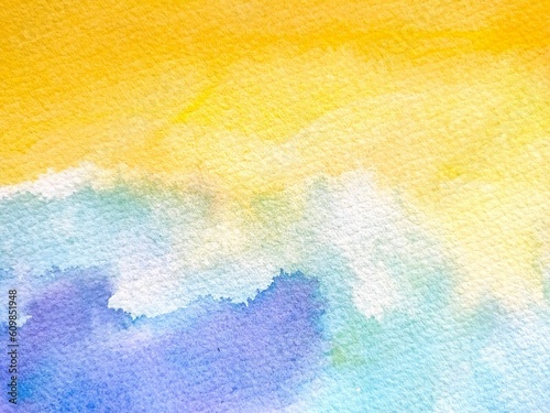 水彩抽象背景イラスト