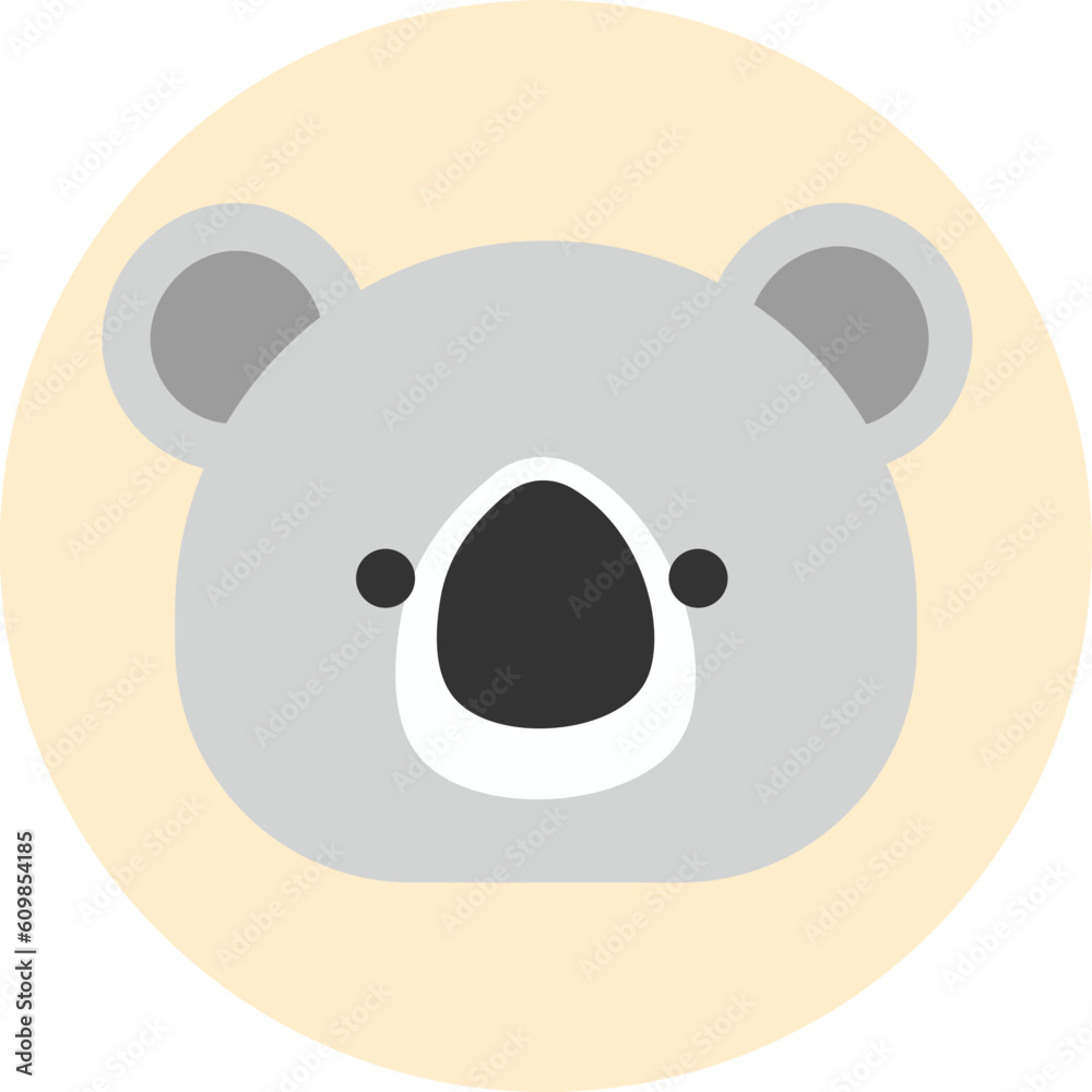 Flat Animal Koala Flat Animal Koala