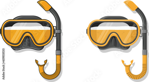 snorkel and mask, beer goggles