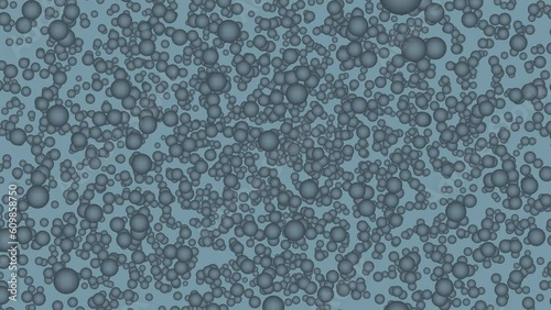 simple abstract bright bubble animation video