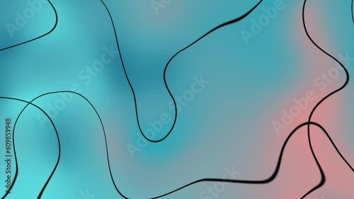 simple abstract bright animation video