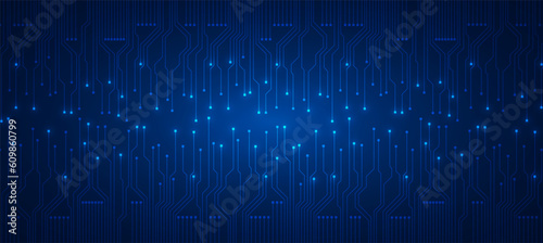technology background with hi-tech digital data