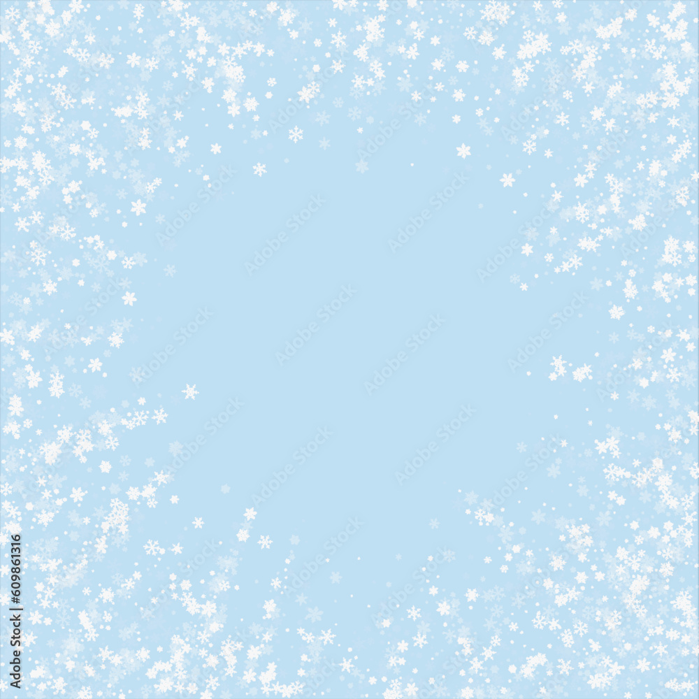 Magic falling snow christmas background. Subtle Magic falling snow christmas background. Subtle