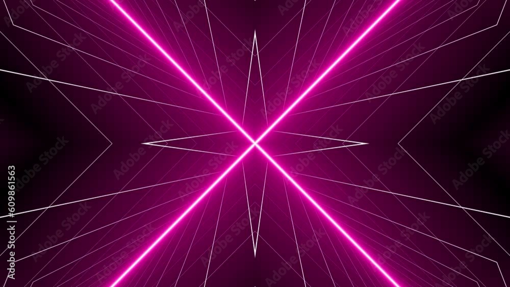 Abstract dynamic background, creative shapes in motion, unique and original hypnotic motion graphics animation.