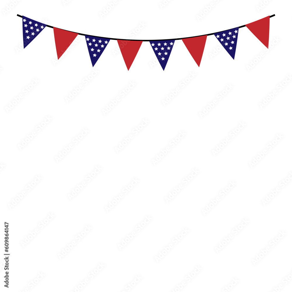 American Bunting Flag American Bunting Flag