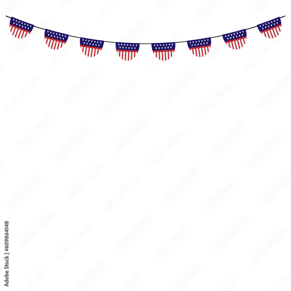 American Bunting Flag American Bunting Flag