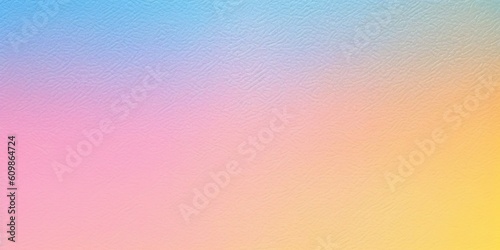 Wallpaper Mural Pastel gradient background, pink yellow blue grainy texture effect banner design Torontodigital.ca