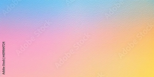 Pastel gradient background, pink yellow blue grainy texture effect banner design