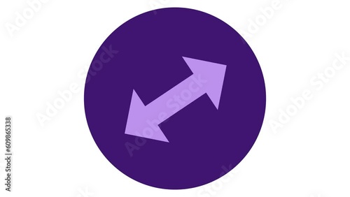 simple color abstract animation video
