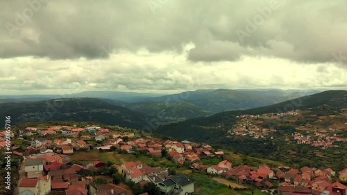 Small Countryside Mountainous Portuguese Village photo