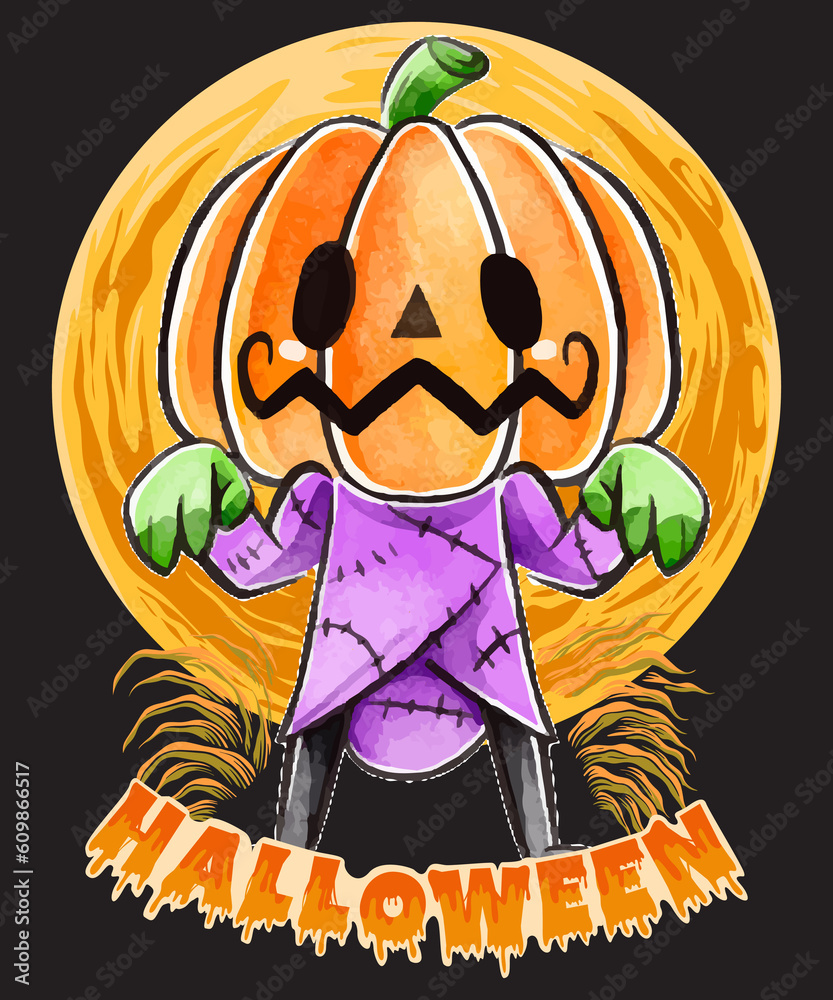 Halloween illustration design, illustration tshirt design,spooky illustration,fall illustration. Halloween illustration design, illustration tshirt design,spooky illustration,fall illustration.