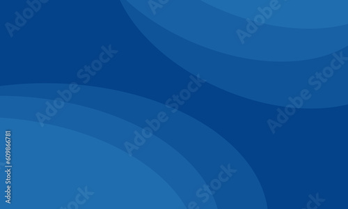 Abstract background, blue waves, vector. Colored background with waves.