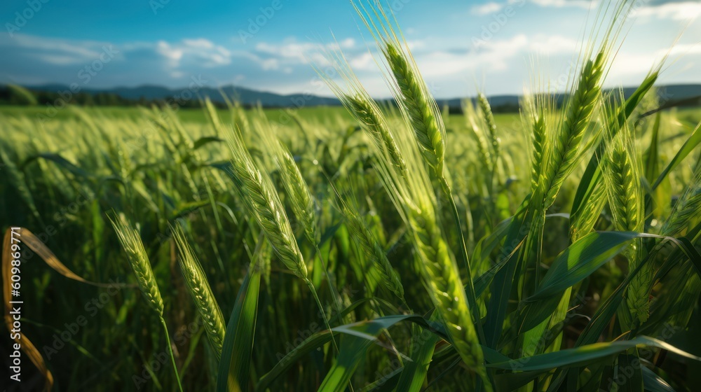 green wheat green wheat
