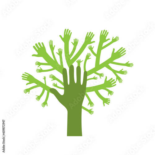 Modern Charity Organization Logo - Charity Tree Of Life Social Event