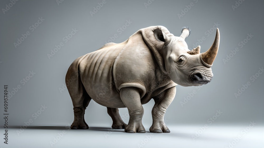 Obraz premium Nashorn