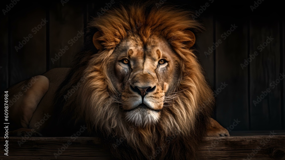 Fototapeta premium Löwe