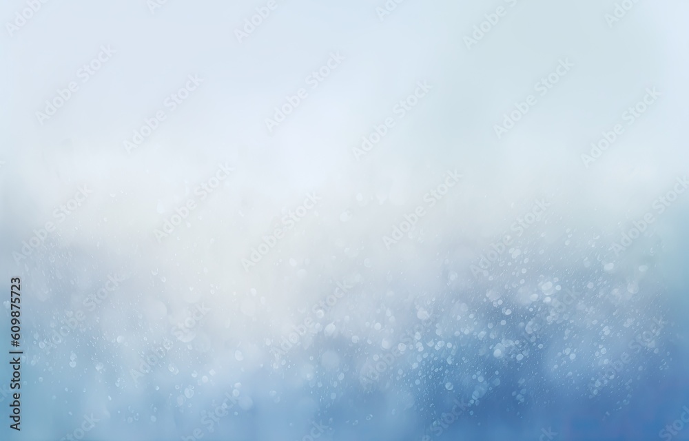 Diffused points of light shimmering on light gray - blue background. Generative AI Diffused points of light shimmering on light gray - blue background. Generative AI