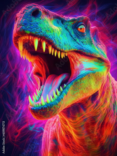 ティラノサウルス,Generative AI AI画像 © beeboys