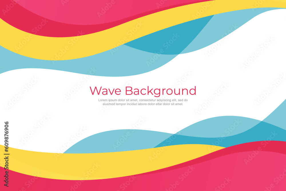 Abstract stylish wave vector background Abstract stylish wave vector background