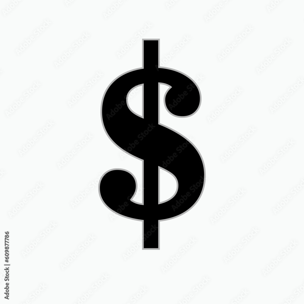 Dollar Icon. Currency Symbol – Vector. Dollar Icon. Currency Symbol – Vector.