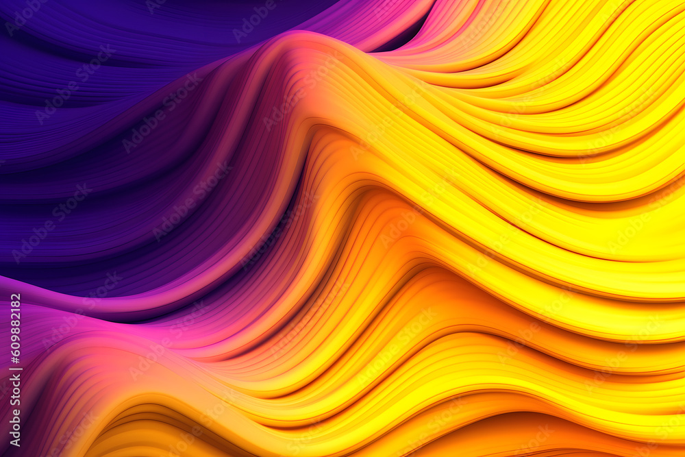 gradient of soft purple yellow abstract texture. Generative ai. gradient of soft purple yellow abstract texture. Generative ai.