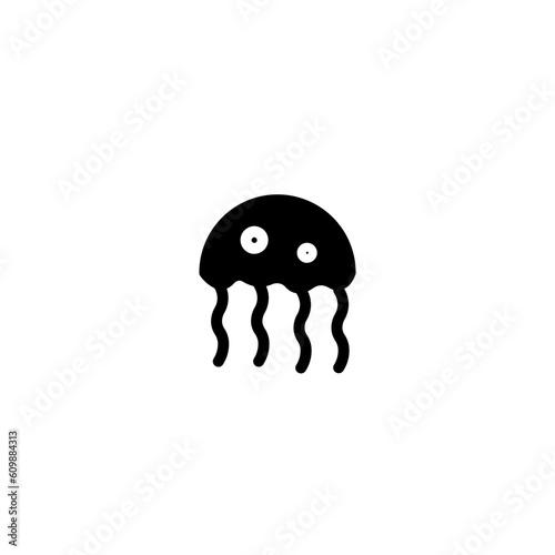 Animal Itch Jellyfish Solid Icon