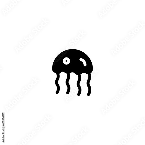 Animal Itch Jellyfish Solid Icon