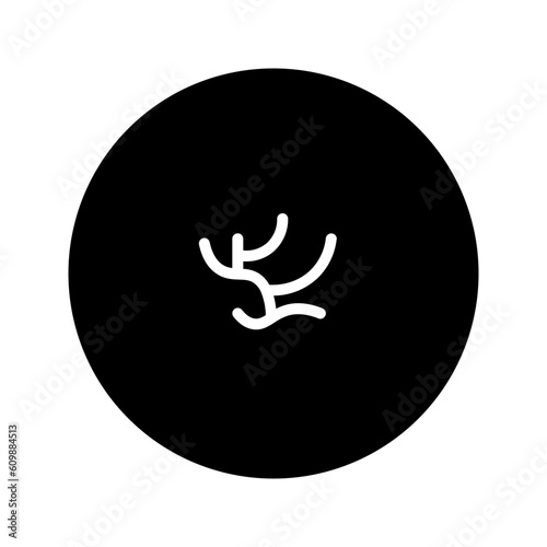 Reef Sea Water Solid Icon