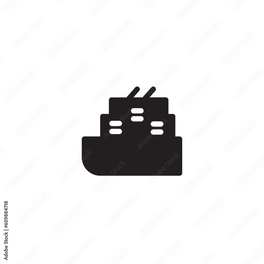 Liner People Refugee Solid Icon Liner People Refugee Solid Icon
