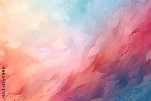 gradient of soft pastel abstract texture. Generative ai. © Pattanan