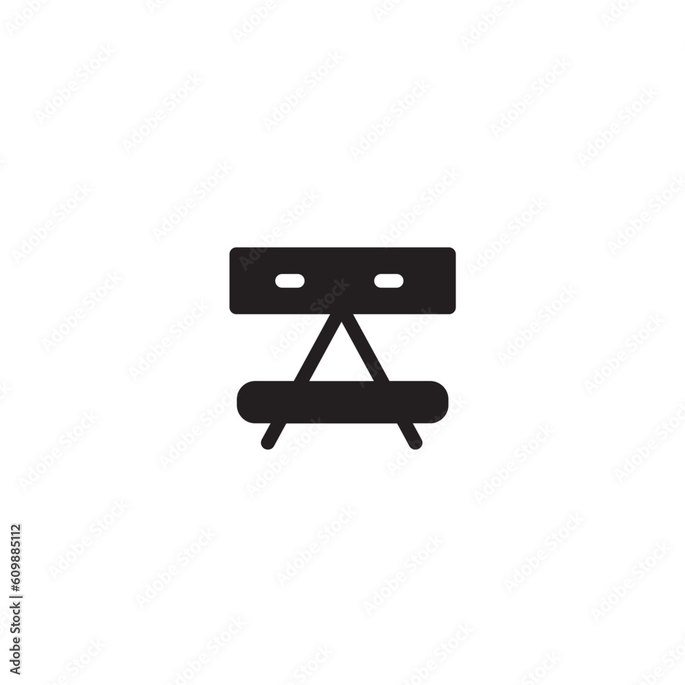 Beach Sea Vacation Solid Icon Beach Sea Vacation Solid Icon