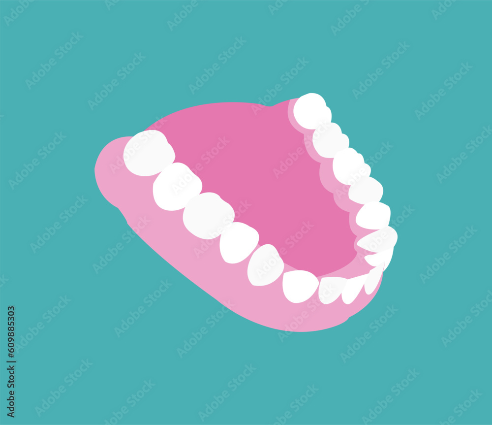 illustration of a tooth Vector image or clipart illustration of a tooth Vector image or clipart