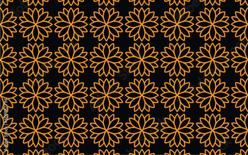 Wallpaper Mural Geometric ethnic art pattern details design for wallpaper or  background and print for decorate new work fabric and other art design. Torontodigital.ca