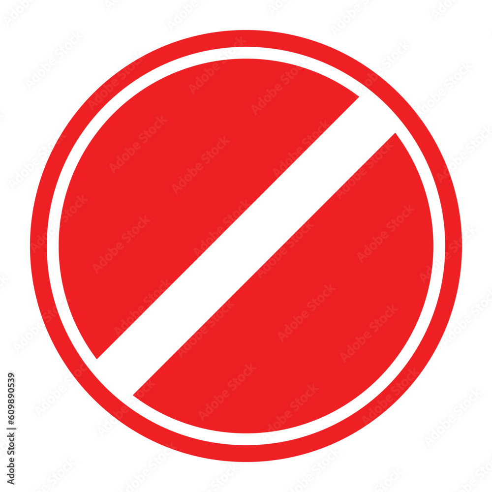 forbidden sign for vehicle to enter diagonal cross line forbidden sign for vehicle to enter diagonal cross line