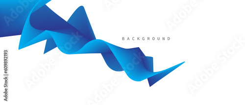 Modern Blue Abstract Background Vector Illustration