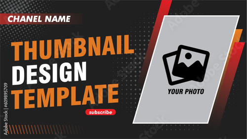 simple editable thumbnail design perfect for content about sports