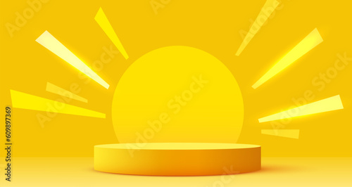 Abstract scene background. Product presentation, mock up, show cosmetic product, Podium, stage pedestal or platform.