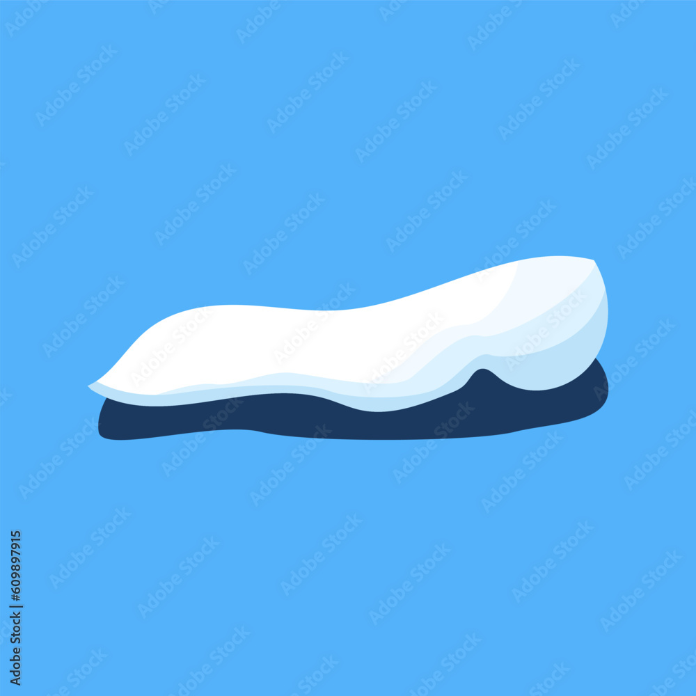 vector simple snow hat illustration eps file vector simple snow hat illustration eps file