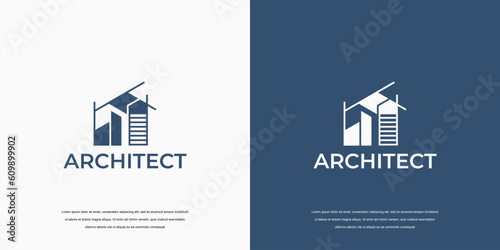 Building logo for architect company