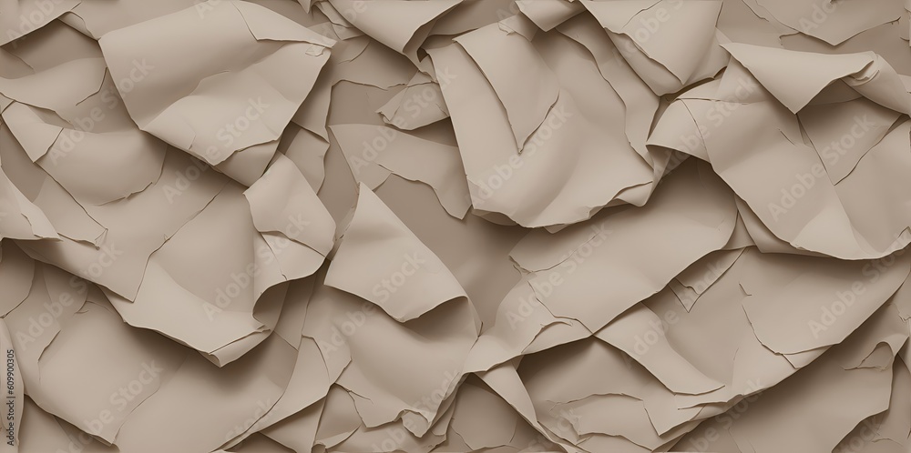 Textured paper background from a brown sheet of crumpled paper. Textured paper background from a brown sheet of crumpled paper.