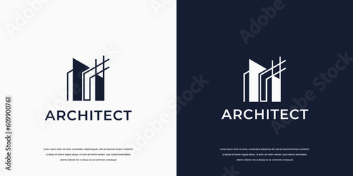 Building logo for architect company