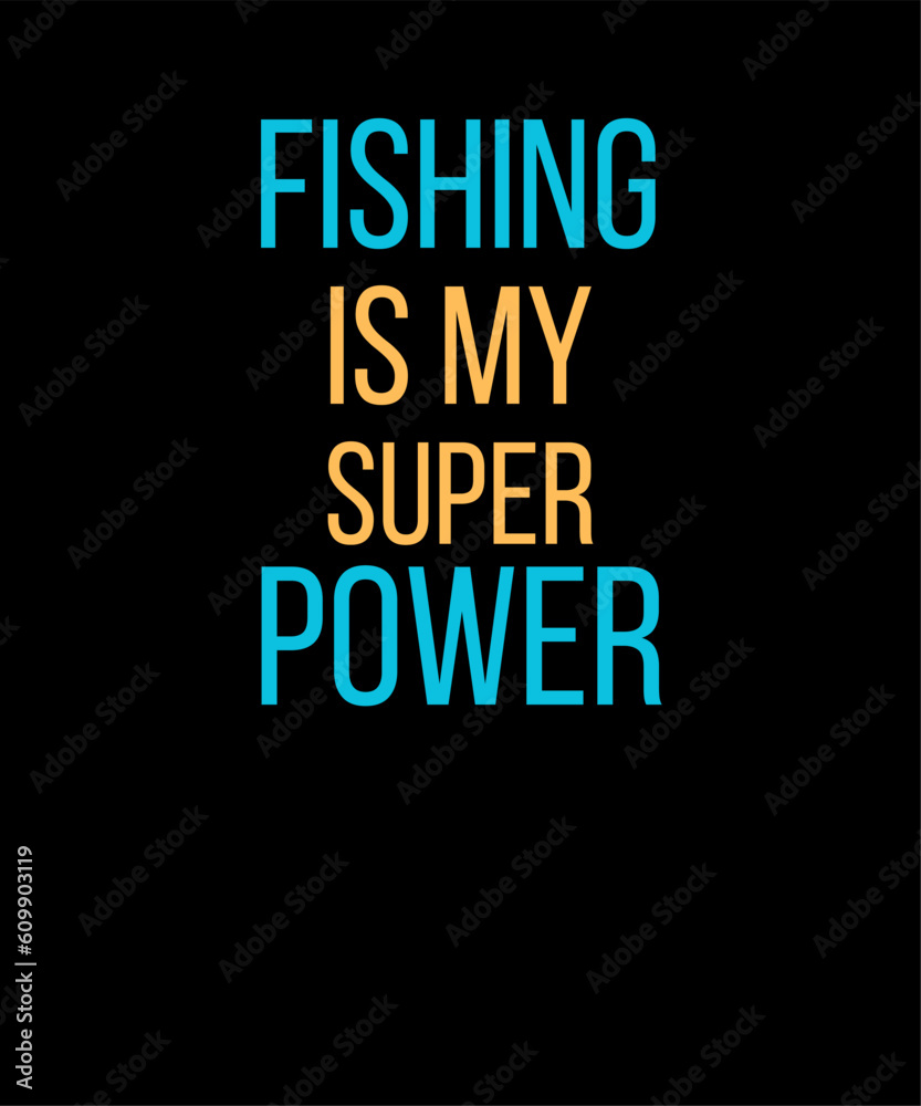 Fishing Typography T shirt Design